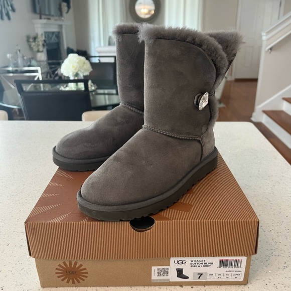 W Bailey Button Bling Boots - Picture 6 of 7